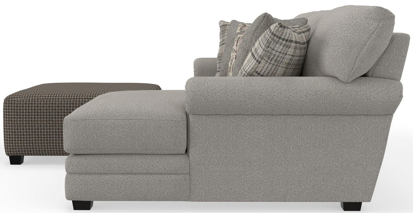 Livingston - Sectional With Comfort Coil Seating And Accent Pillows