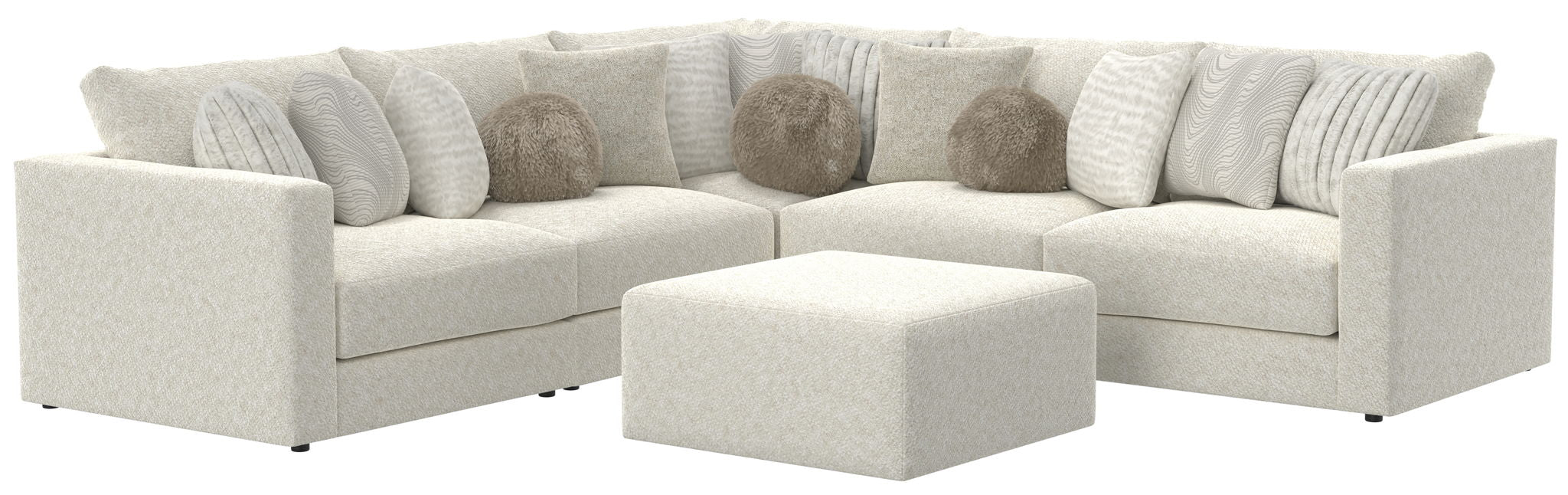 Ritzy - Modular Sofa And Included Cocktail Ottoman