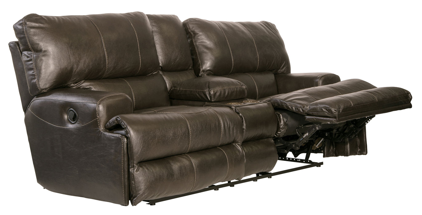 Wembley - Lay Flat Reclining Console Loveseat