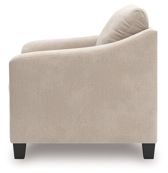 Willarae - 2 Pc. - Chair And A Half, Ottoman - Taupe