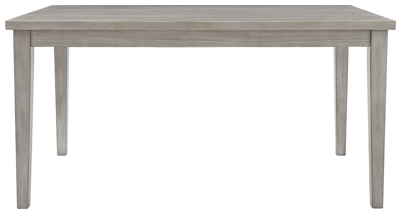 Parellen - Gray - Rectangular Dining Room Table