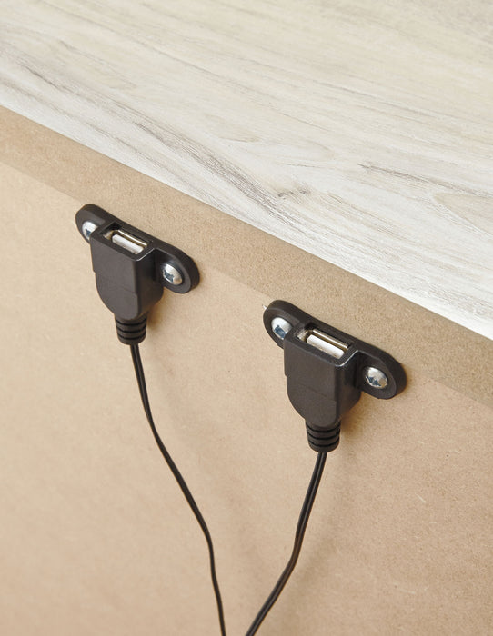 Bellaby - One Drawer Night Stand - Whitewash