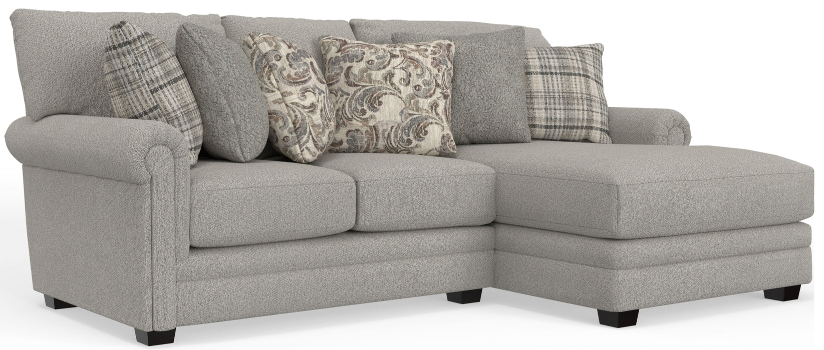 Livingston - Sectional With Comfort Coil Seating And Accent Pillows