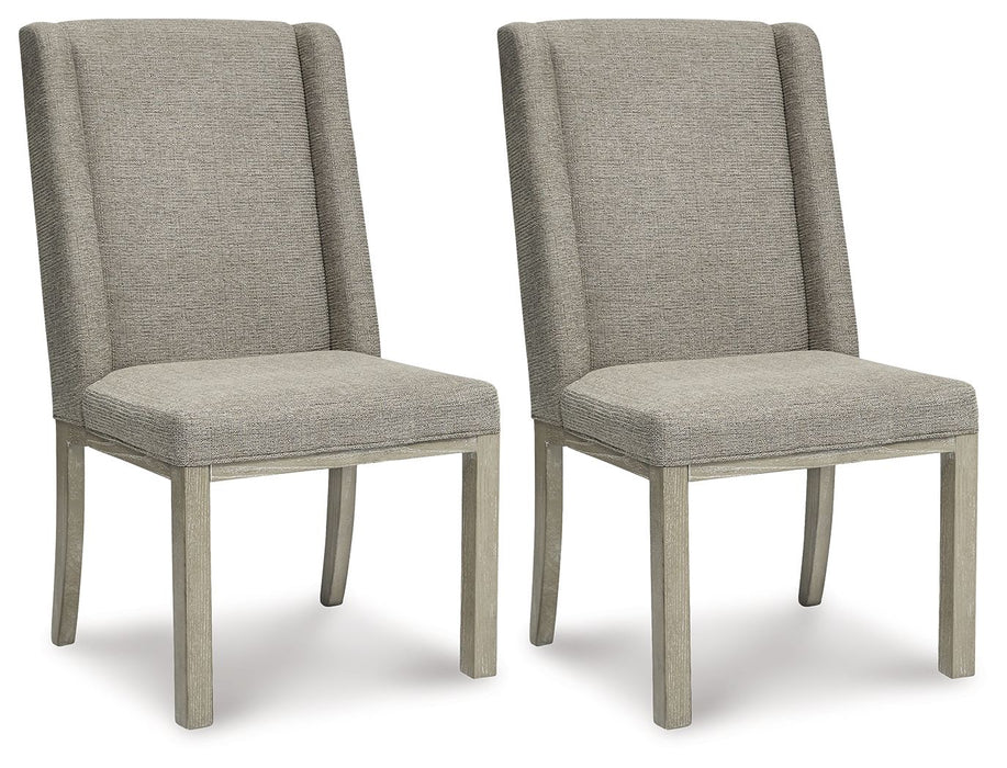 Fawnburg - Dining UPH Side Chair (Set of 2) - Gray