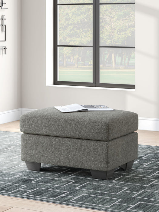 Triston-Peaks - Ottoman - Suede