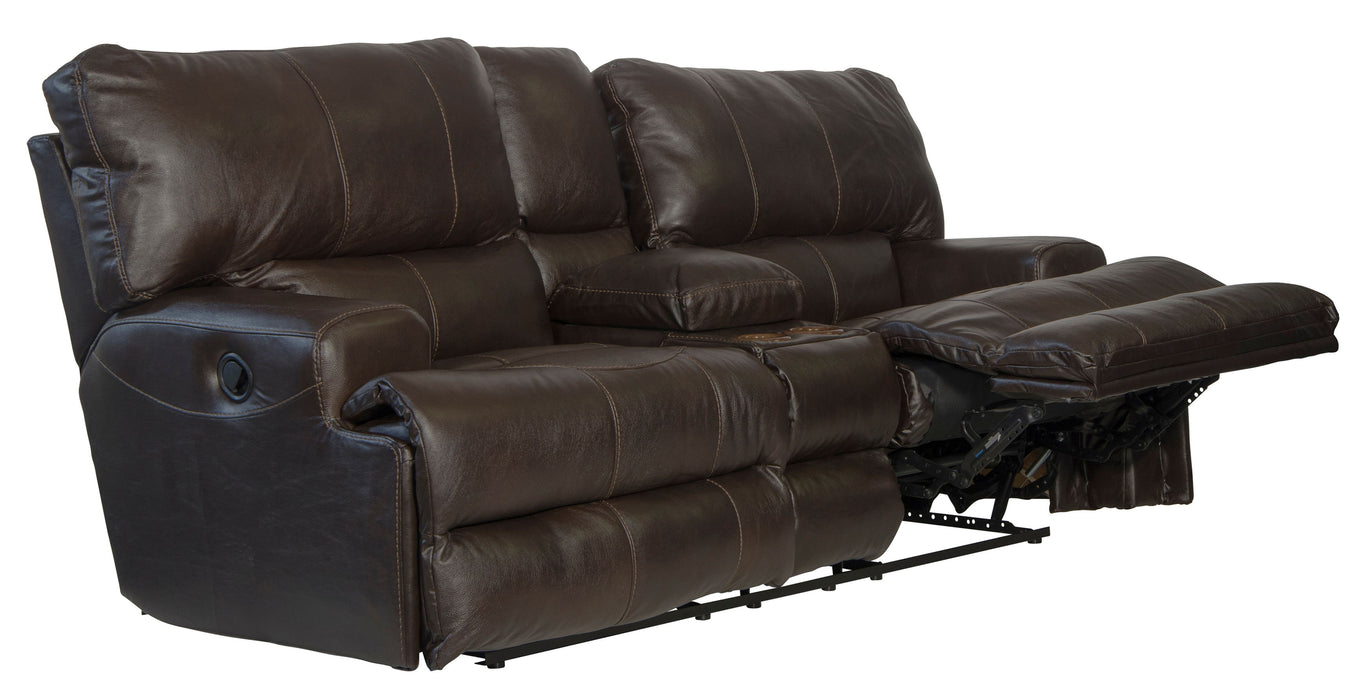 Wembley - Lay Flat Reclining Console Loveseat