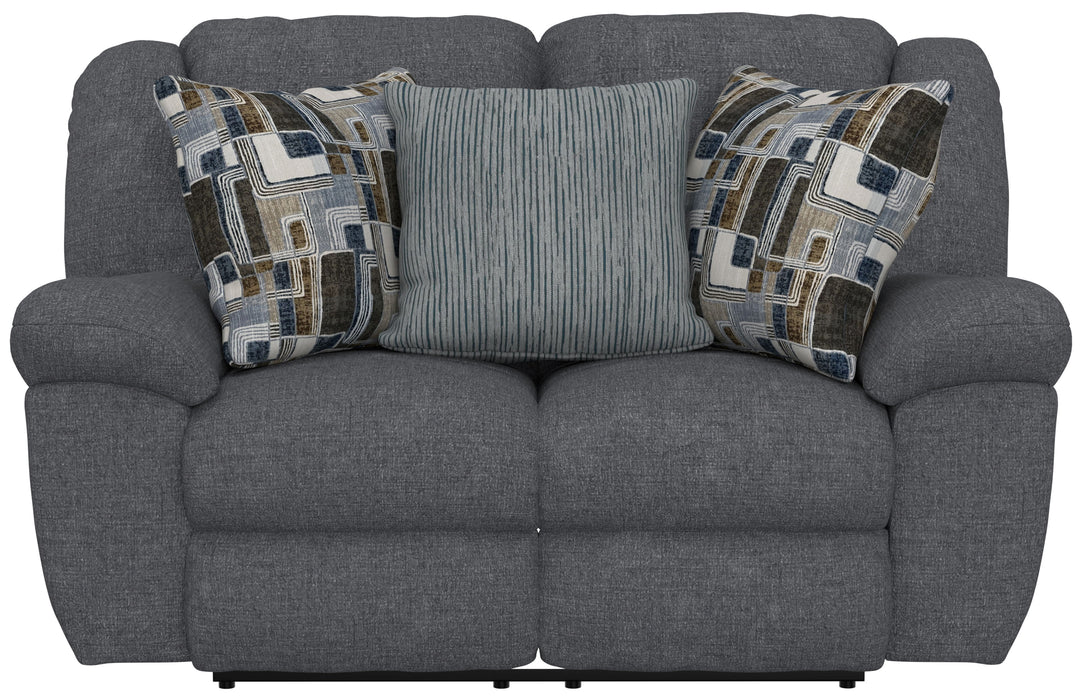 Trifecta - Power Reclining Loveseat - Smoke