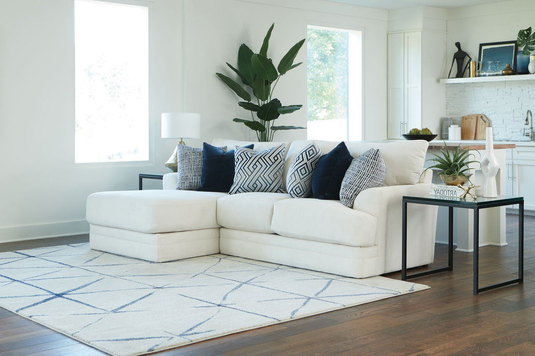 Polaris - Sectional With Comfort Coil Seating And Accent Pillows Included