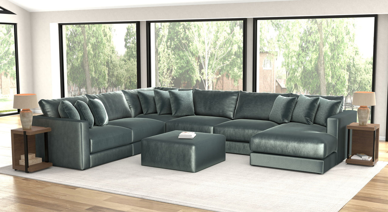 Remington - Modular Sofa And Cocktail Ottoman