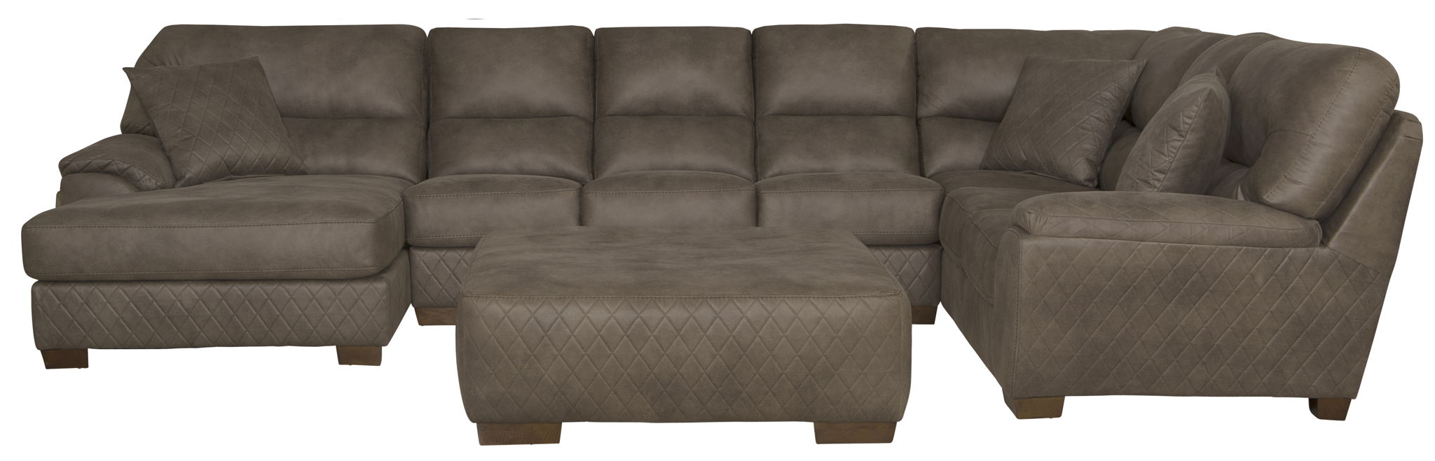 Royce - Sectional With Cocktail Ottoman