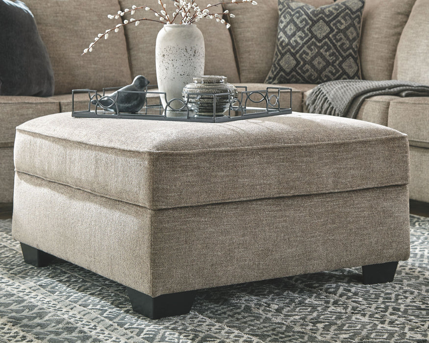 Bovarian - Stone - Ottoman With Storage