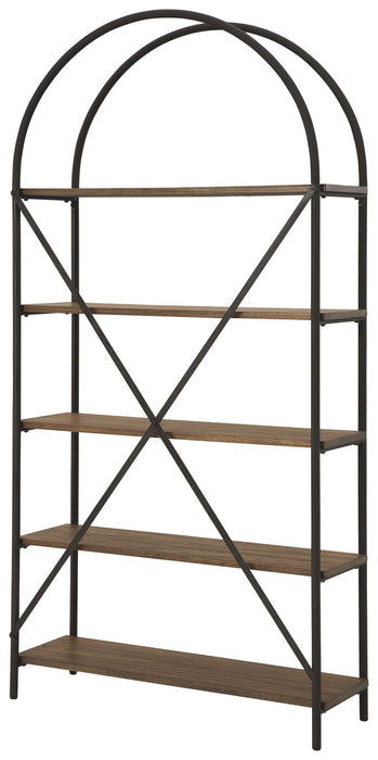 Galtbury - Bookcase - Brown / Black