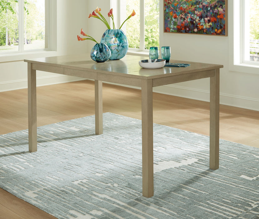 Calmoro - Dining Room Counter Extension Table - Gray