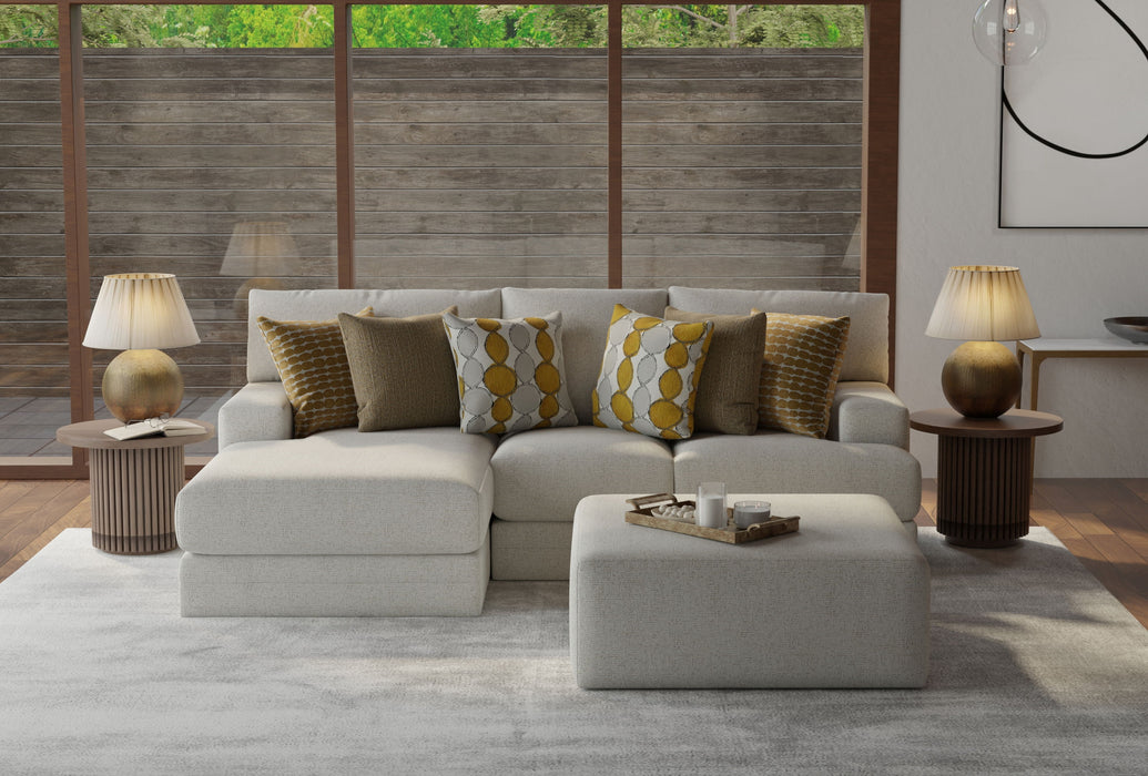 Tori - Sectional With Comfort Coil Seating, Cocktail Ottoman And Accent Pillows Included