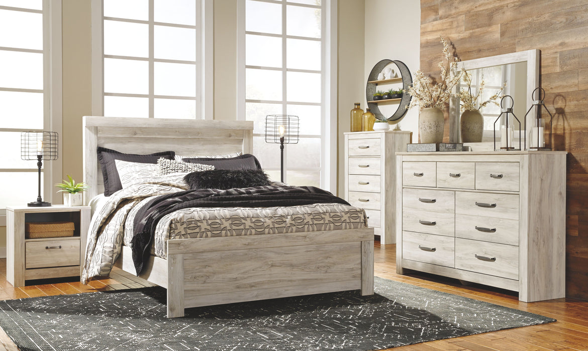 Bellaby - Dresser, Mirror, Panel Bed Set