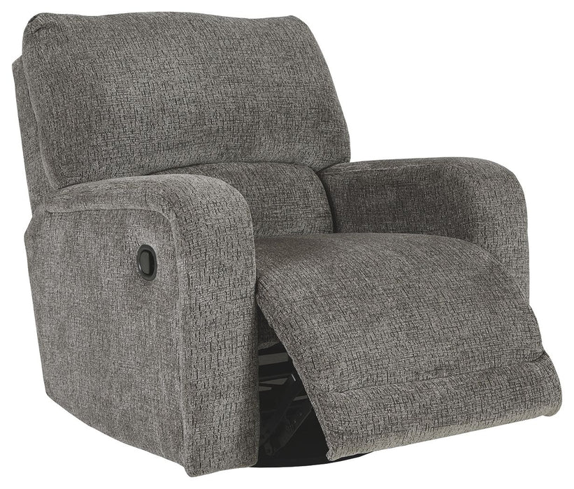 Wittlich - Slate - Swivel Glider Recliner