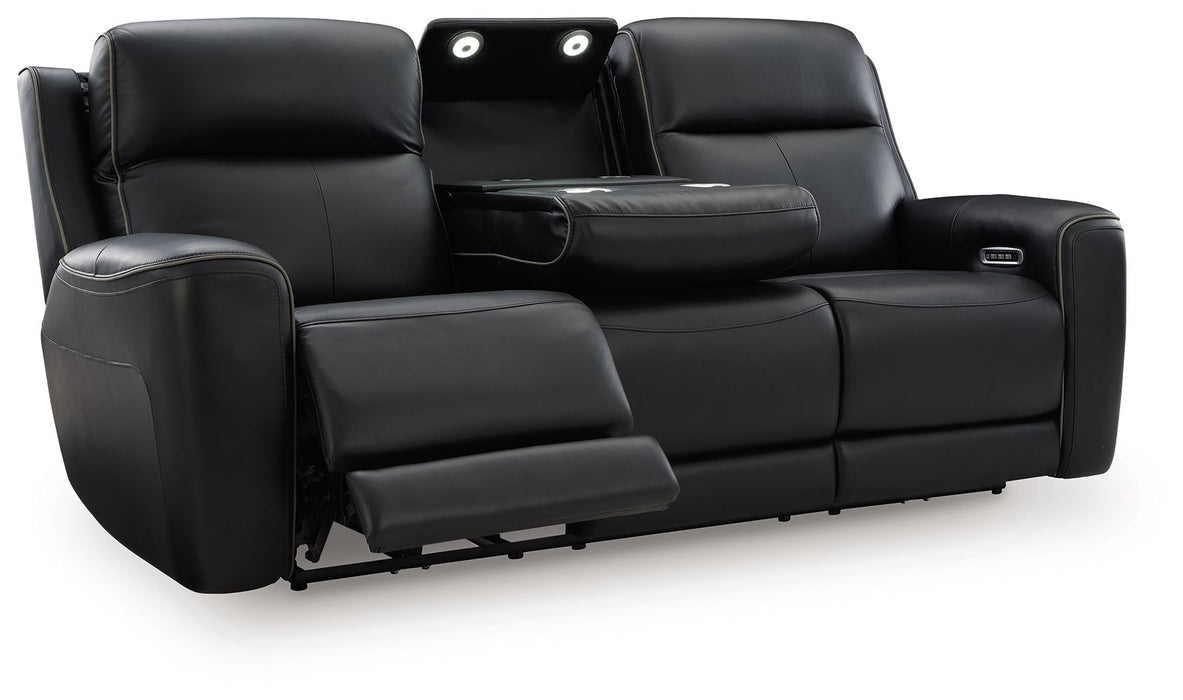 5Z-Comfort - Relaxation - Power Reclining Sofa With Adj Headrest