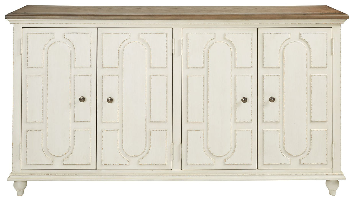 Roranville - Antique White - Accent Cabinet