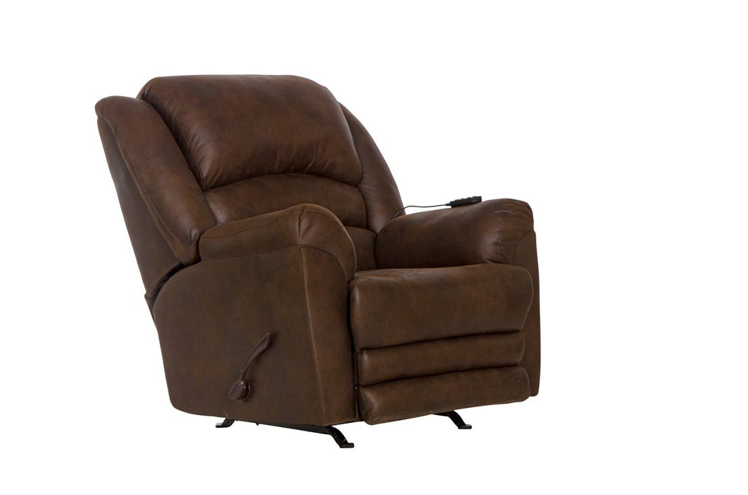 Hayden - Chaise Rocker Recliner With Heat / Massage & Oversize Xtra Comfort Footrest