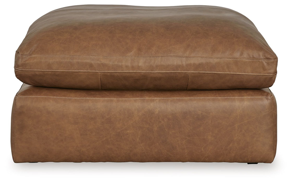 Emilia - Caramel - Oversized Accent Ottoman