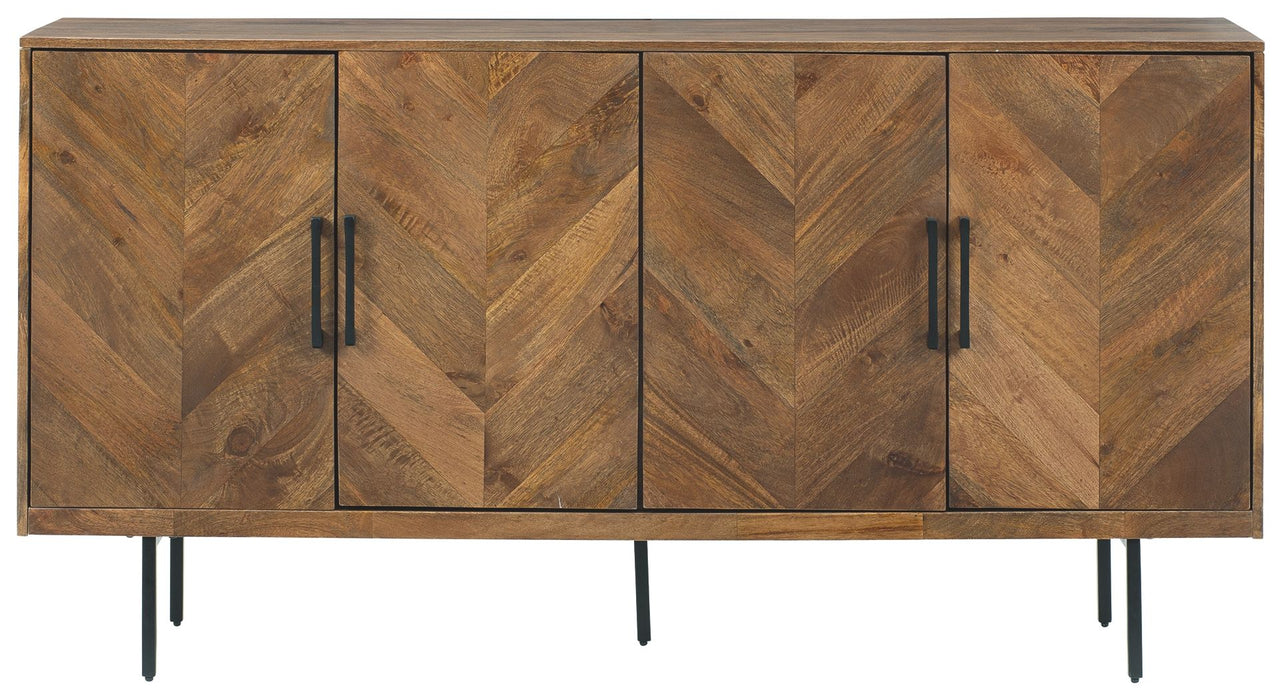 Prattville - Brown - Accent Cabinet