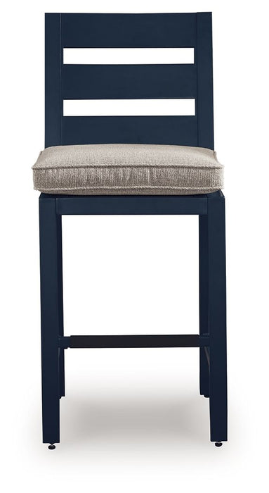 East Beach - Barstool (Set of 2) - Blue