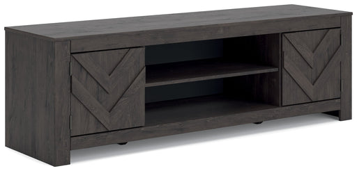 Cayboni - LG TV Stand With Fireplace Option