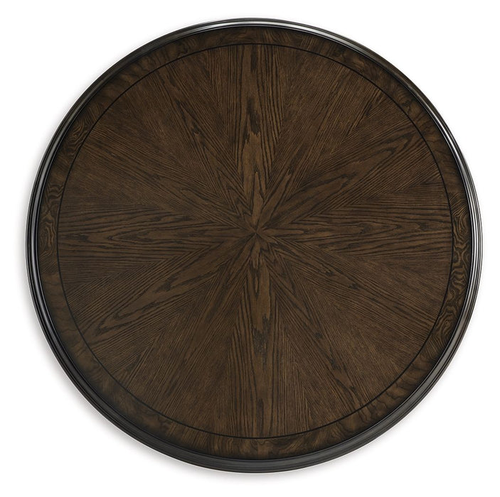 Maylee - Dark Brown - Dining Table