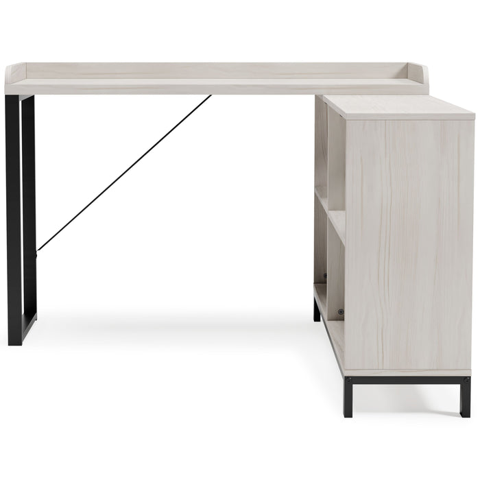 Bayflynn - White / Black - L-Desk