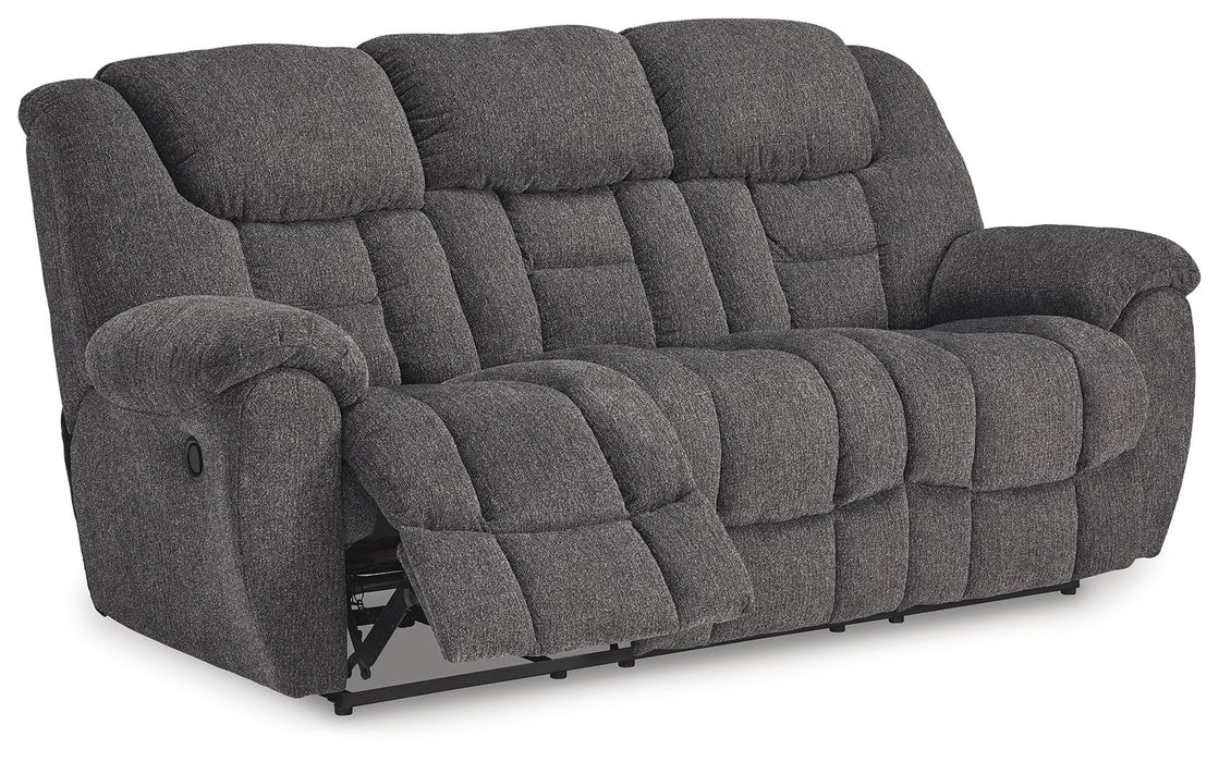 Foreside - Charcoal - Reclining Sofa