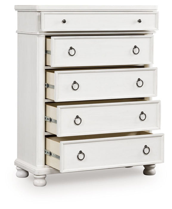 Rowlenstown - Five Drawer Chest