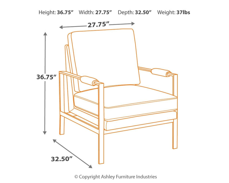 Peacemaker - Brown - Accent Chair