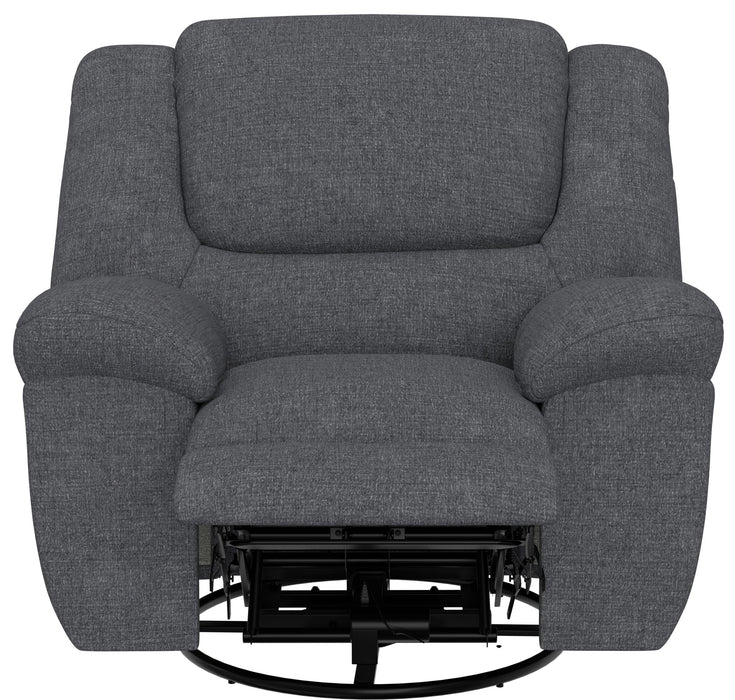 Trifecta - Swivel Recliner - Smoke