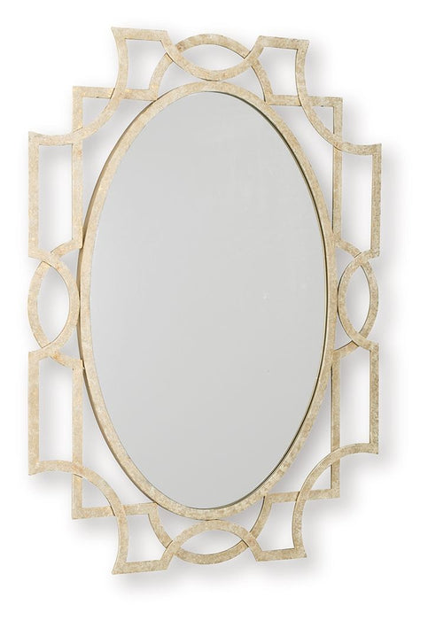 Fulkmore - Accent Mirror - Antique Gold Finish